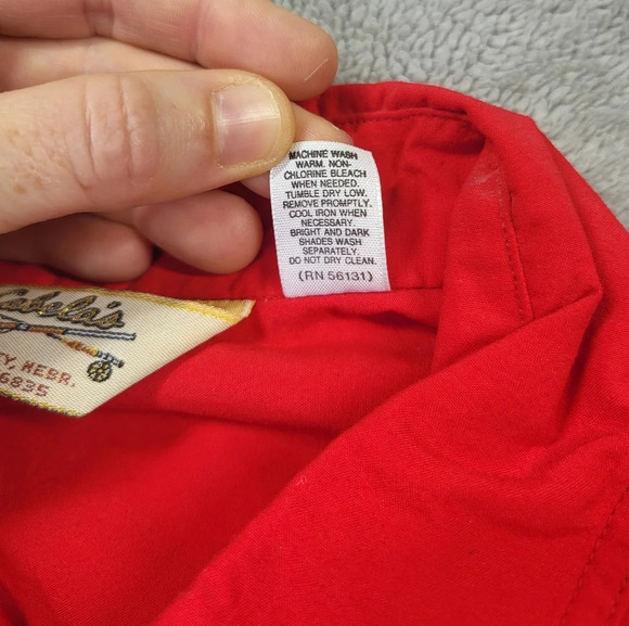 Vintage Cabela's Shooting Hunting Button Down Shirt - Picture 6 of 12